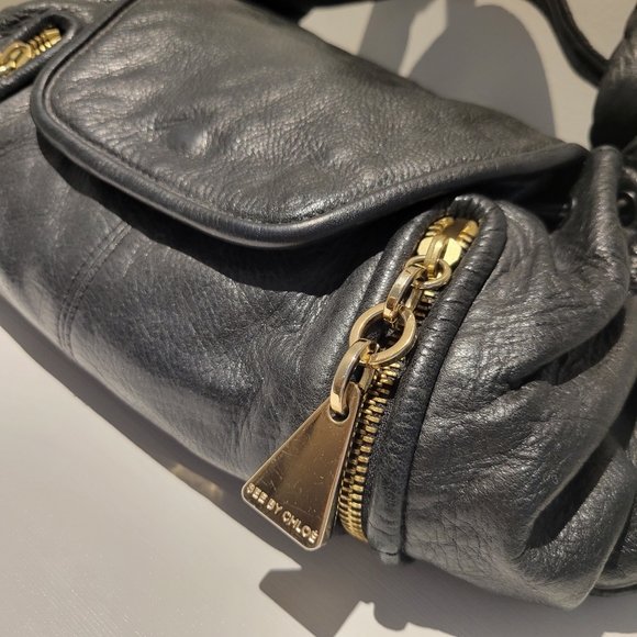 MARC BY MARC JACOBS "Cherry" Leather Satchel Bag - Picture 4 of 8